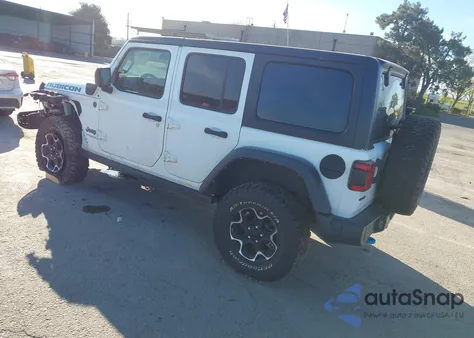 2021 Jeep Wrangler 4Xe Unlimited Rubicon 4X4 from USA, damaged, VIN 1C4JJXR6XMW765902